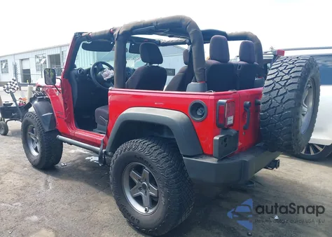 2013 Jeep Wrangler Sport from USA, damaged, VIN 1C4AJWAG1DL674307